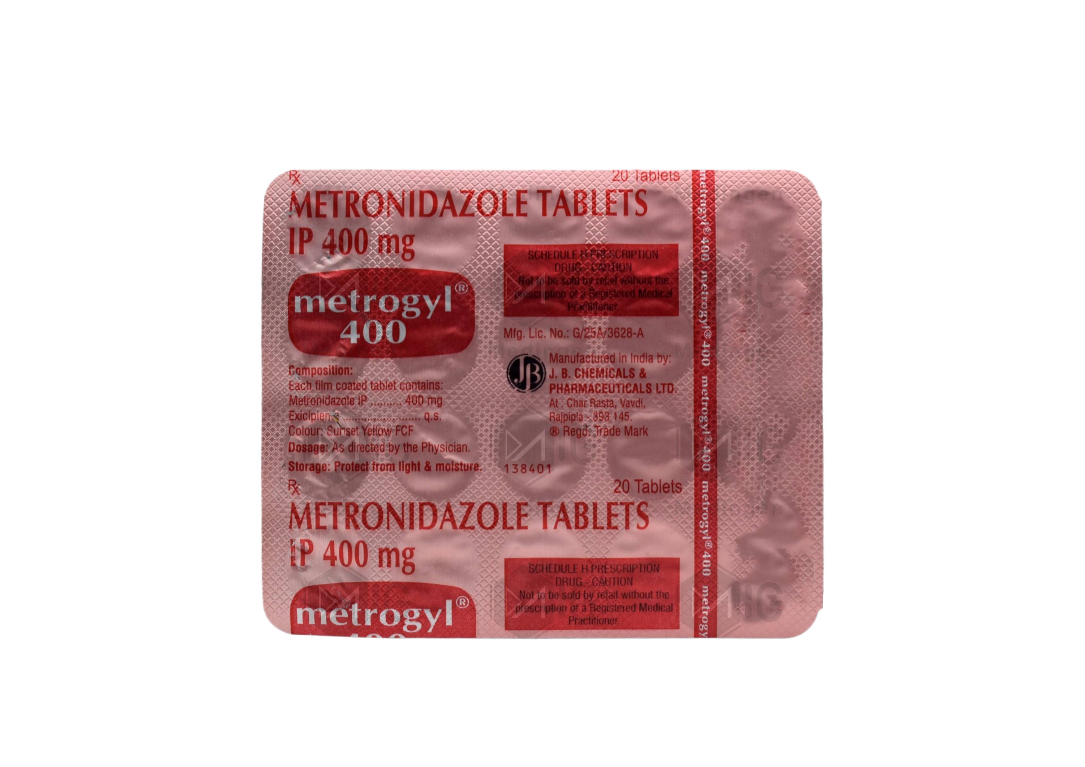 METROGYL 400MG